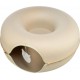 Donut, tunel, dla kota, beżowy, filc, o 60 cm