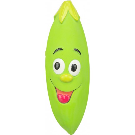 Strąk grochu, zabawka, dla psa, zielony, 16 cm