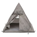 Tipi Samoa, legowisko zamknięte, dla psa/kota, szare, 55 × 50 × 55 cm