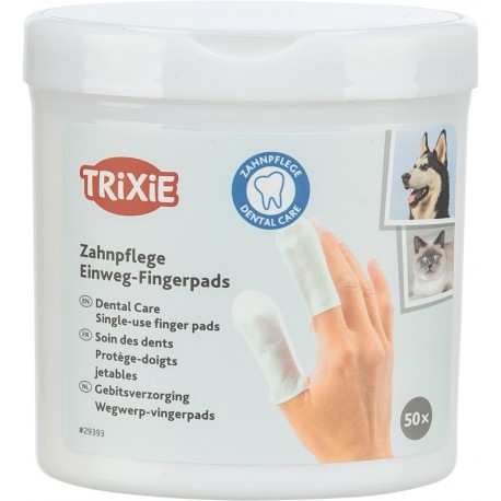 Dental Care czyste zęby - nakładki na palce, 50 szt