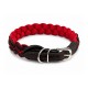 Obroża Inferno Braid – czerwona 30mm/45cm