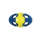 Zeus Fitness Fetch Football, zabawka, 15cm, TPR, unosi się na wodzie