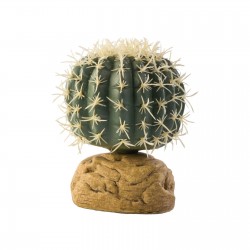 Barrel Cactus, sztuczna roślina do terrarium, dla gadów, rozm. S.