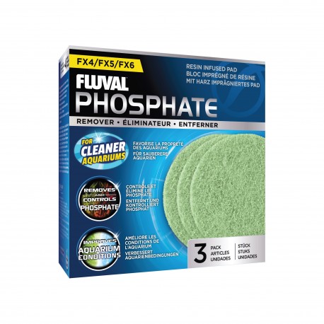 Phosphate Remover, wkład redukujący fosforany, do filtrów, do filtrów FX4/6, 3 szt