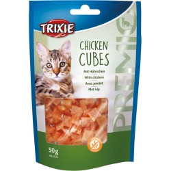SNACKI PREMIO CUBES, KURCZAK 50g