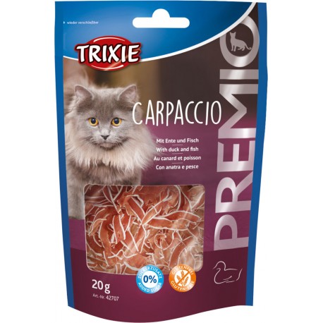 Przysmak PREMIO Carpaccio z kaczką i rybą, 20 g