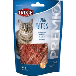 Przekąski PREMIO paseczki z tuńczykiem, 50 g