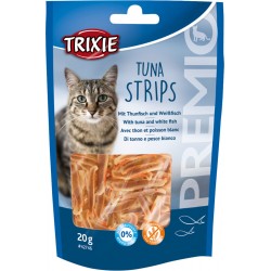 Przysmak PREMIO Tuna Strips, z Tuńczykiem, 20 g