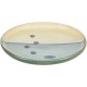 Miska ceramiczna, dla psa, 0,2 l/o 16 cm, zielono-beżowa