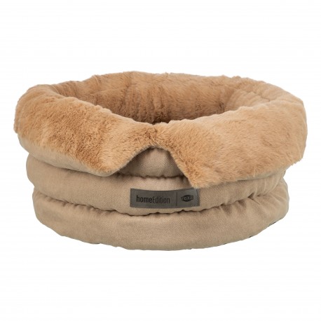 Liano Soft, legowisko, dla psa, okrągłe, o 65 cm, piaskowo-brązowe