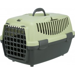 Transporter Capri 1, dla psa, XS: 32 × 31 × 48 cm, ciemnoszaro-pastelowozielony