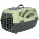 Transporter Capri 2, dla psa, XS–S: 37 × 34 × 55 cm, ciemnoszaro-pastelowozielony