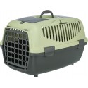 Transporter Capri 2, dla psa, XS–S: 37 × 34 × 55 cm, ciemnoszaro-pastelowozielony