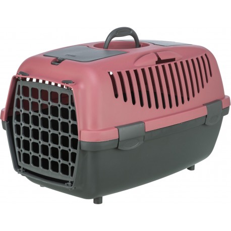 Transporter Capri 2, dla psa, XS–S: 37 × 34 × 55 cm, ciemnoszaro-antyczny róż