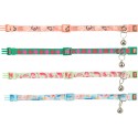 Obroża, dla kota, flower power, 19–31 cm/10 mm, różne kolory