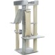 Drapak XXL Active, dla kota, 188 cm, szary
