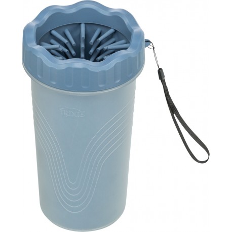 Czyścik do łap Paw Cleaner, dla psa, PP/TPR, L–XL, ciemnoszary/niebieski