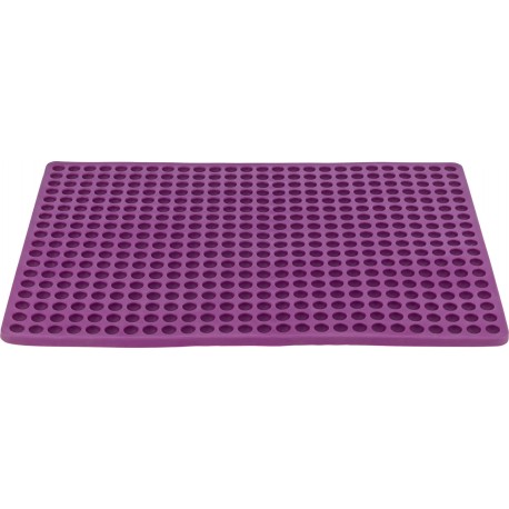 Mata do pieczenia przysmaków treningowych, dla psa, 38 × 28 cm, fioletowa