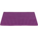 Mata do pieczenia przysmaków treningowych, dla psa, 38 × 28 cm, fioletowa