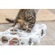 Cat Activity Paws'n'Treats Box, zabawka edukacyjna, dla kota, karton, 35 × 7 × 20 cm
