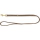 Smycz miejska Pure, dla psa, skórzana, XS–S: 1,20 m/10 mm, brązowa