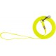 Linka treningowa Easy Life, dla psa, S–M: 15 m/13 mm, neonowożółta