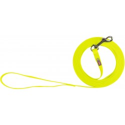 Linka treningowa Easy Life, dla psa, S–M: 15 m/13 mm, neonowożółta