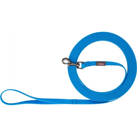 Linka treningowa Easy Life Grip, dla psa, S–M: 5 m/13 mm, niebieska
