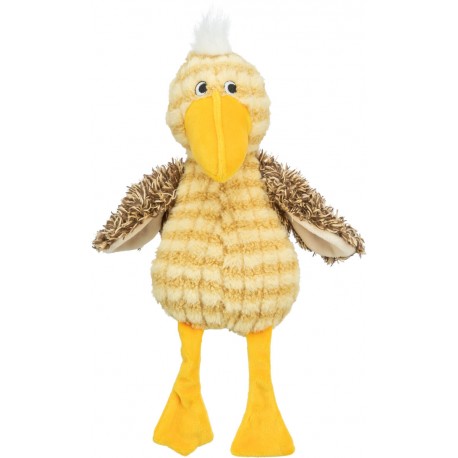Ptak, dla psa, 38 cm, żółty