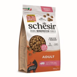 Animal Monoprotein Formula, karma sucha, dla dorosłego kota, szynka, 400 g, worek
