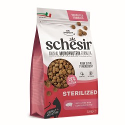 Animal Monoprotein Formula Sterilized, karma sucha, dla kota po sterylizacji, szynka, 1,5 kg, worek