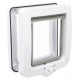 Drzwiczki dla kota 4-Way, 20 × 22 cm, szare