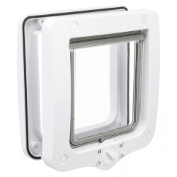 Drzwiczki dla kota 4-Way, 20 × 22 cm, szare