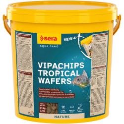 Vipachips 10 l (3,6 kg), chipsy tonące - pokarm podstawowy