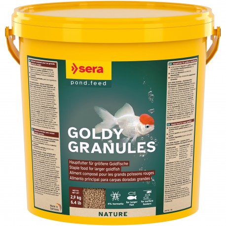 Goldy Gran Nature 10 l, granulat - pokarm dla złotych rybek
