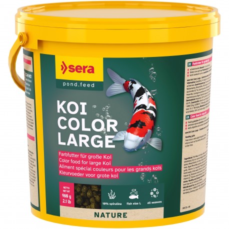 Koi Color Large 3.800 ml, granulat - pokarm postawowy dla Koi