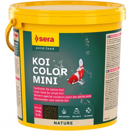 Koi Color Mini 3.800 ml, granulat - pokarm postawowy dla Koi