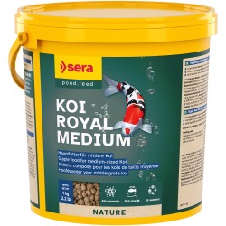 Koi Royal Medium 3.800 ml, granulat - pokarm postawowy dla Koi