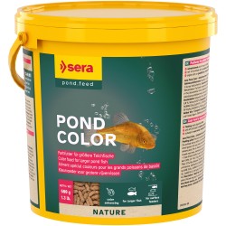 Pond Color 3.800 ml, granulat - pokarm wybarwiający dla ryb stawowych