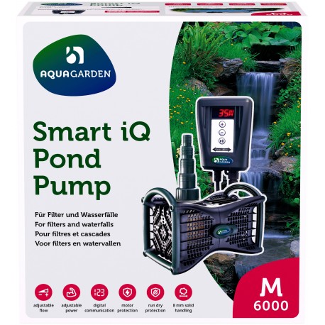 Aquagarden, energooszczędna pompa, do stawu, iQ Smart, M, 230 V, 6000 l/min