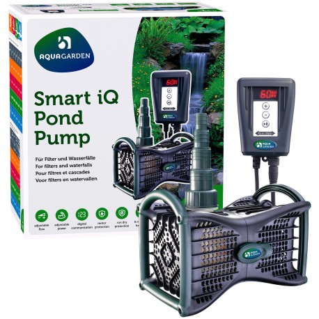 Aquagarden, energooszczędna pompa, do stawu, iQ Smart, L, 230 V, 9000 l/min