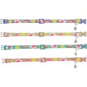 Obroża dla kota, dla kota, kwiaty, 20–34 cm/10 mm, różne kolory