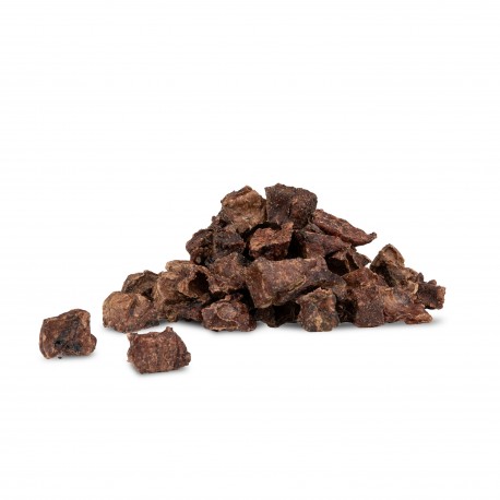 Puzzo Snack, przysmak dla psa, płucka wołowe, kawałki, około 1cm, 100g