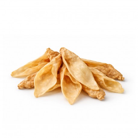 Pausesnack, przysmak dla psa, uszy jagnięce, bez sierści, 100g