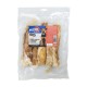 Puzzo Snack, przysmak dla psa, skóra królicza w rolkach, z sierścią, 3 szt., 160g