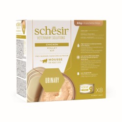 Veterinary Solutions Urinary, karma morka, dla kota, kurczak, mus, 8x80g, puszka, OPAK
