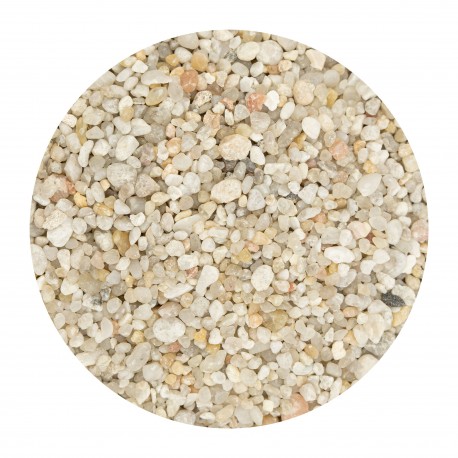 Aqua Natura, Ventuari White żwirek dekoracyjny do akwarium 1,6-4 mm, 5 kg