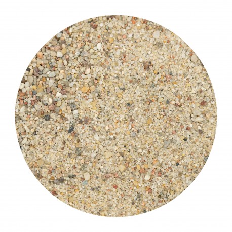 Aqua Natura, Orinoco Gray piasek dekoracyjny do akwarium 0,5- 2,5 mm, 5 kg