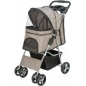 Wózek spacerowy, dla psa, 47 × 100 × 80 cm, 4,9 kg, taupe