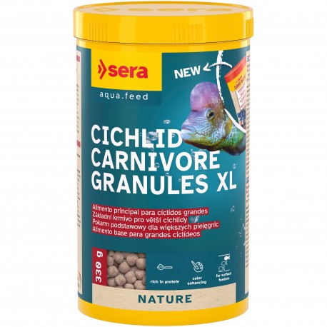 Cichlid Carnivore Granules XL 1.000 ml (330 g) - pokarm dla pielęgnic mięsożernych